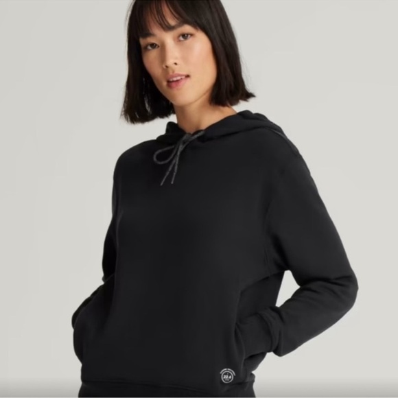 Allbirds Women’s The R&R Hoodie Natural Black Medium - Picture 2 of 16